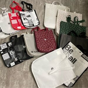 Lululemon Reusable Tote Bags Assortment